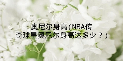 奥尼尔身高(NBA传奇球星奥尼尔身高达多少？)