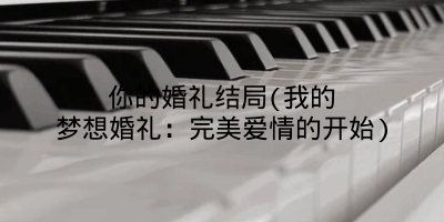 你的婚礼结局(我的梦想婚礼:完美爱情的开始)