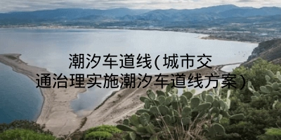 潮汐车道线(城市交通治理实施潮汐车道线方案)
