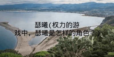 瑟曦(权力的游戏中,瑟曦是怎样的角色?)