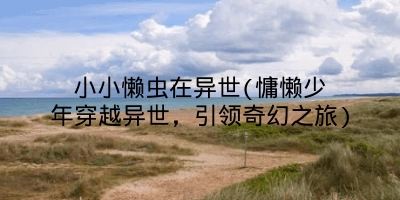 小小懒虫在异世(慵懒少年穿越异世，引领奇幻之旅)