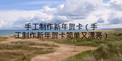 手工制作新年贺卡(手工制作新年贺卡简单又漂亮)