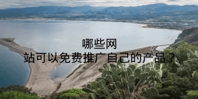 哪些网站可以免费推广自己的产品？